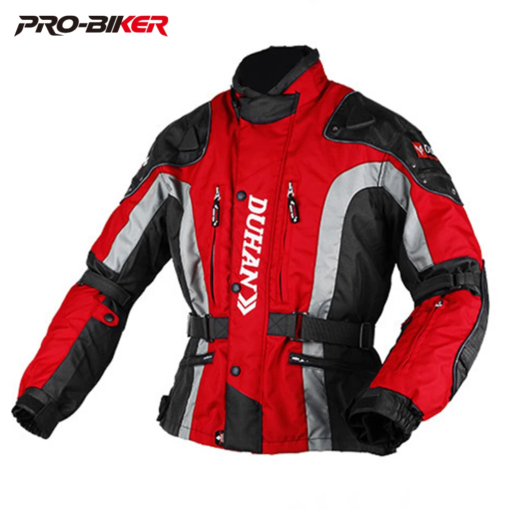

M-2XL Windproof Biker Coat Anti-fall Motorcycle Protection Equipment Wear-resistant Motocross Jacket Men's Motor Clothing