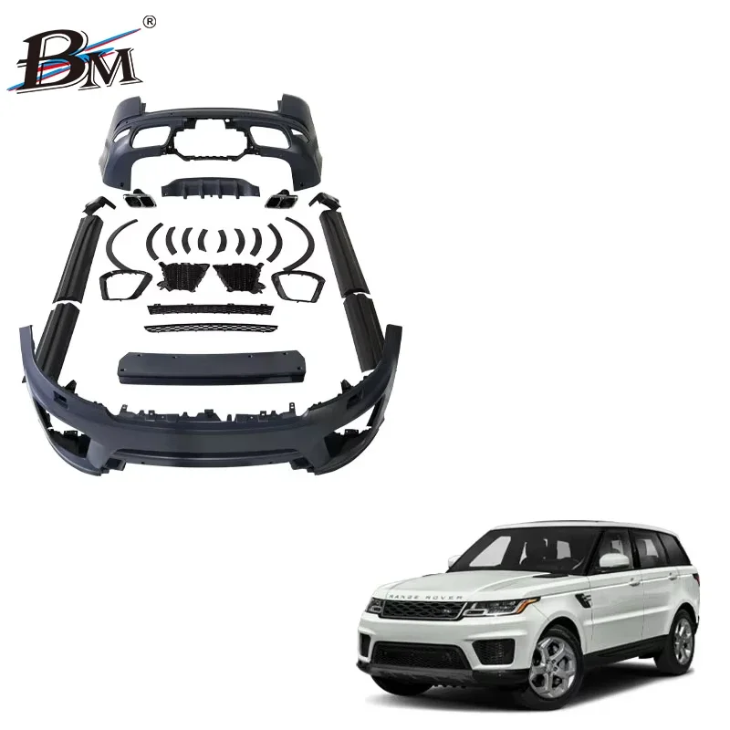 

Car Exterior Body Parts Bumper Kits Range Rover Sport L494 PP Plastic SVR Bodykit For Land Rover Range Rover Sport Body Kits