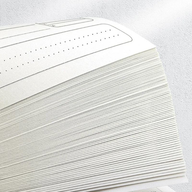 دفتر ملاحظات يومي للمخطط الأسبوعي مقاوم للماء من البولي بروبيلين، 160 صفحة قابلة للكتابة على الوجهين لتدوين يوميات الطلاب