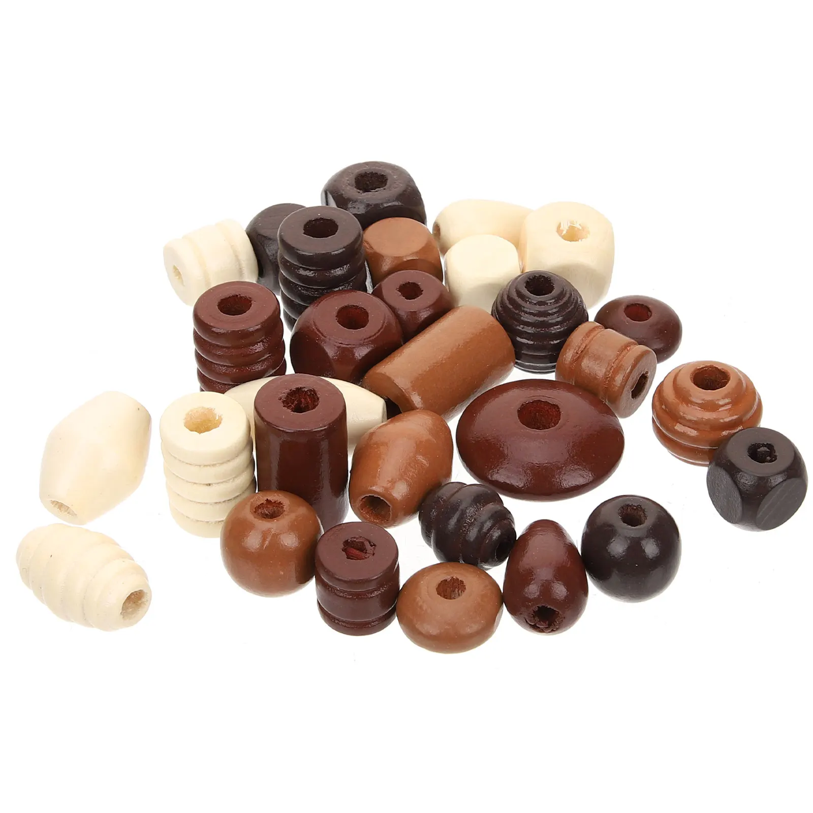 Cuentas Estilo Retro Madera Diy Artesanía Suelta Fabricación de Joyas Guirnalda Espaciador