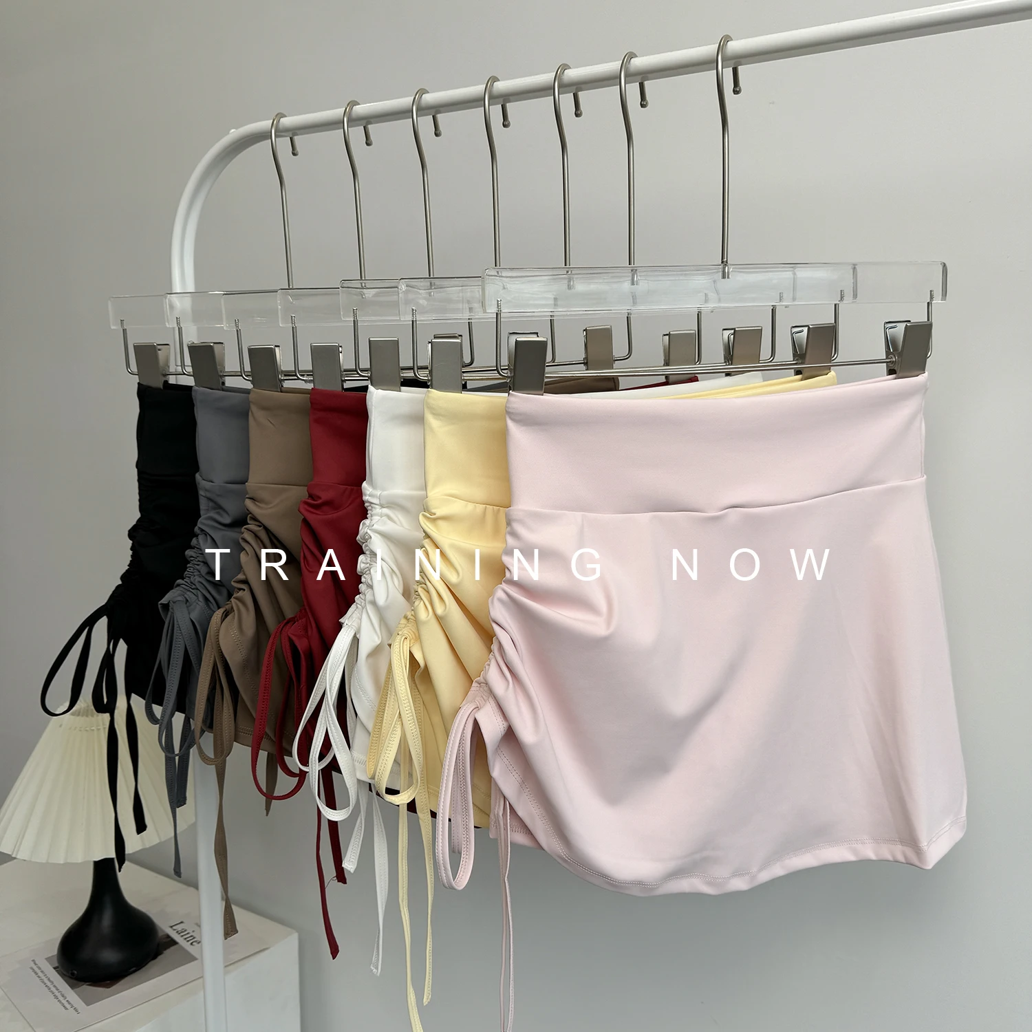 

Sport short skirt for women in summer high waist slimming wearing jogging fitness tennis badminton skirt yoga suit skirt