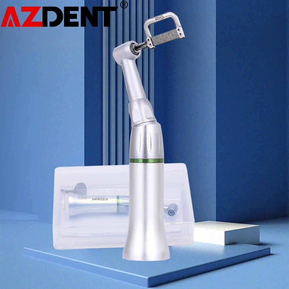 4:1 AZDENT Dental Low Speed Handpiece Contra Angel Dentist Tools