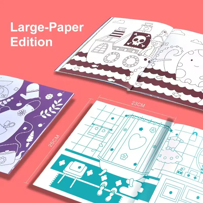 Mideer dessin livre de coloriage 80 images dessin livres d'art enfants jouets éducatifs pour enfants garçons filles