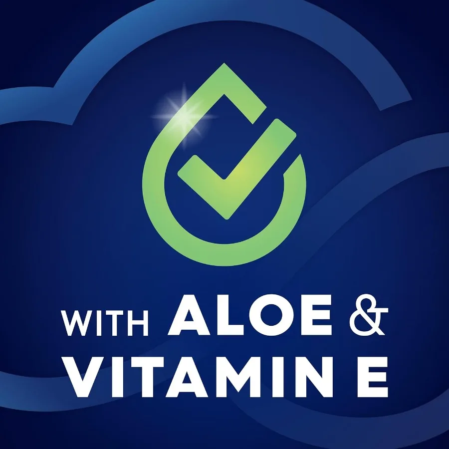 White Cloud Ultra Comfort Lotion 3Ply Facial Tissue with Aloe Vitamin E 18 Box Multipack 60 Tissues Per Box for Daily Use Soft