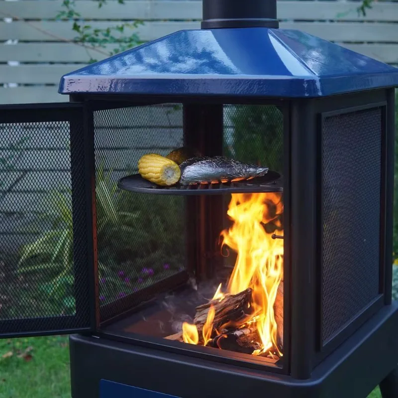 Outdoor Garden Campfire Warmer Warmer Firewood Stove, Household Barbecue