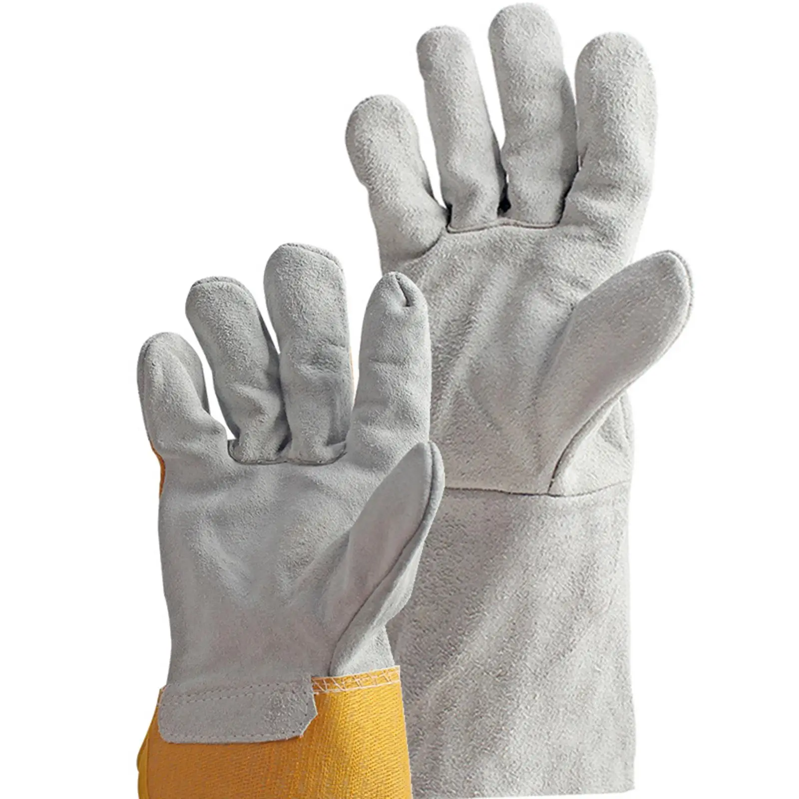 Cowhide Leather Welding Gloves Safety Welder Gloves Welder Welding Work Gloves