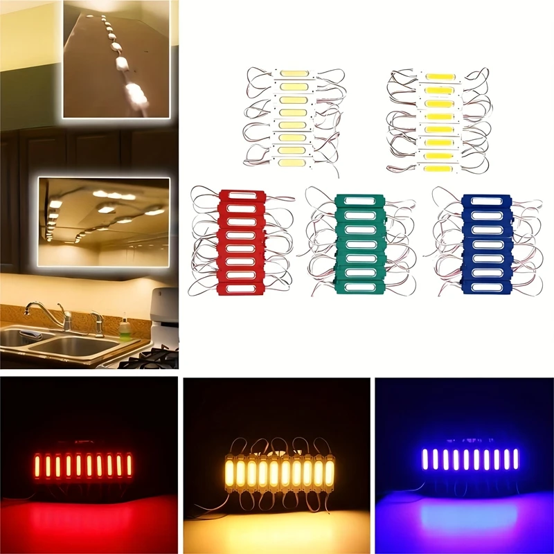 

20PCS DC 12V 24V LED Module Light Super Bright IP67 Waterproof For LED Sign Backlight Advertise Lighting