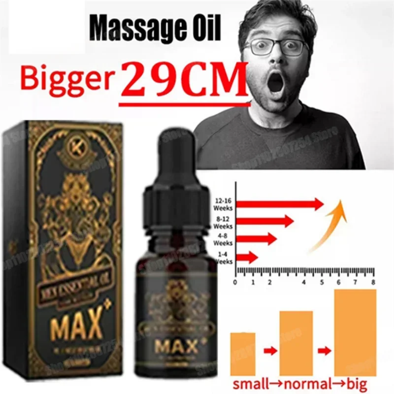 Thickening Growth Enlargement Massage Oil Male Enlarge Massage Oils Extended Massage Oil for Men