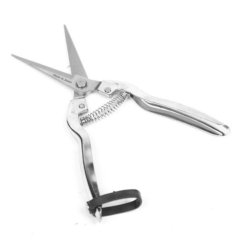 Stainless Steel Garden Pruning Shears Lightweight Non-Slip Branch Trimmer Pruner Professional Grade Fruit Picking Scissors