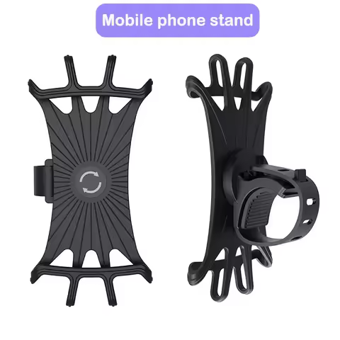 Universal Bicycle Silicone Mobile Phone Holder Outdoor Motorcycle Support Celular for IPhone Samsung Xiaomi Gsm Houder Fiets
