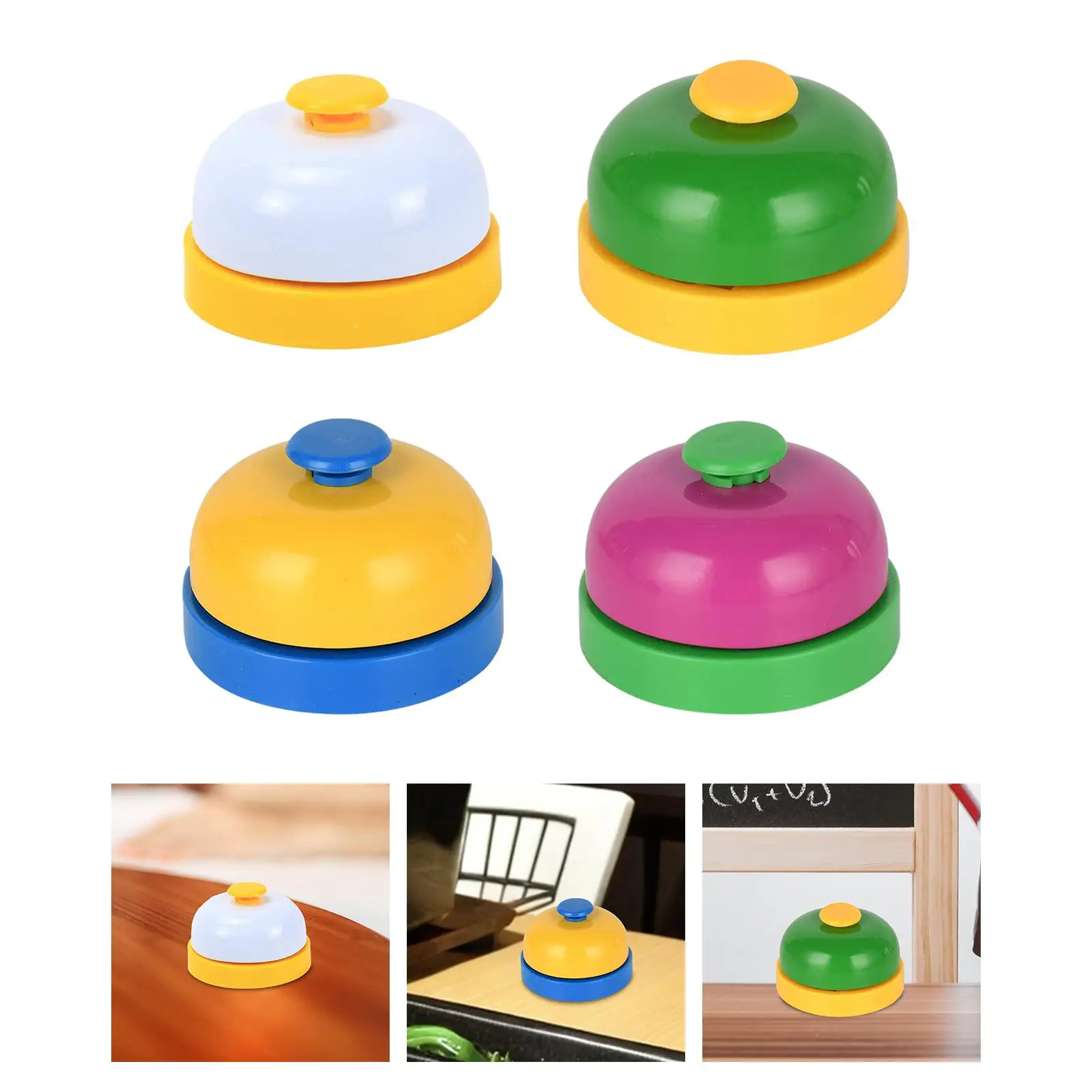 Cloche multifonctionnelle pour enfants et adultes, cloche d'appel pour animaux de compagnie, cloches à main