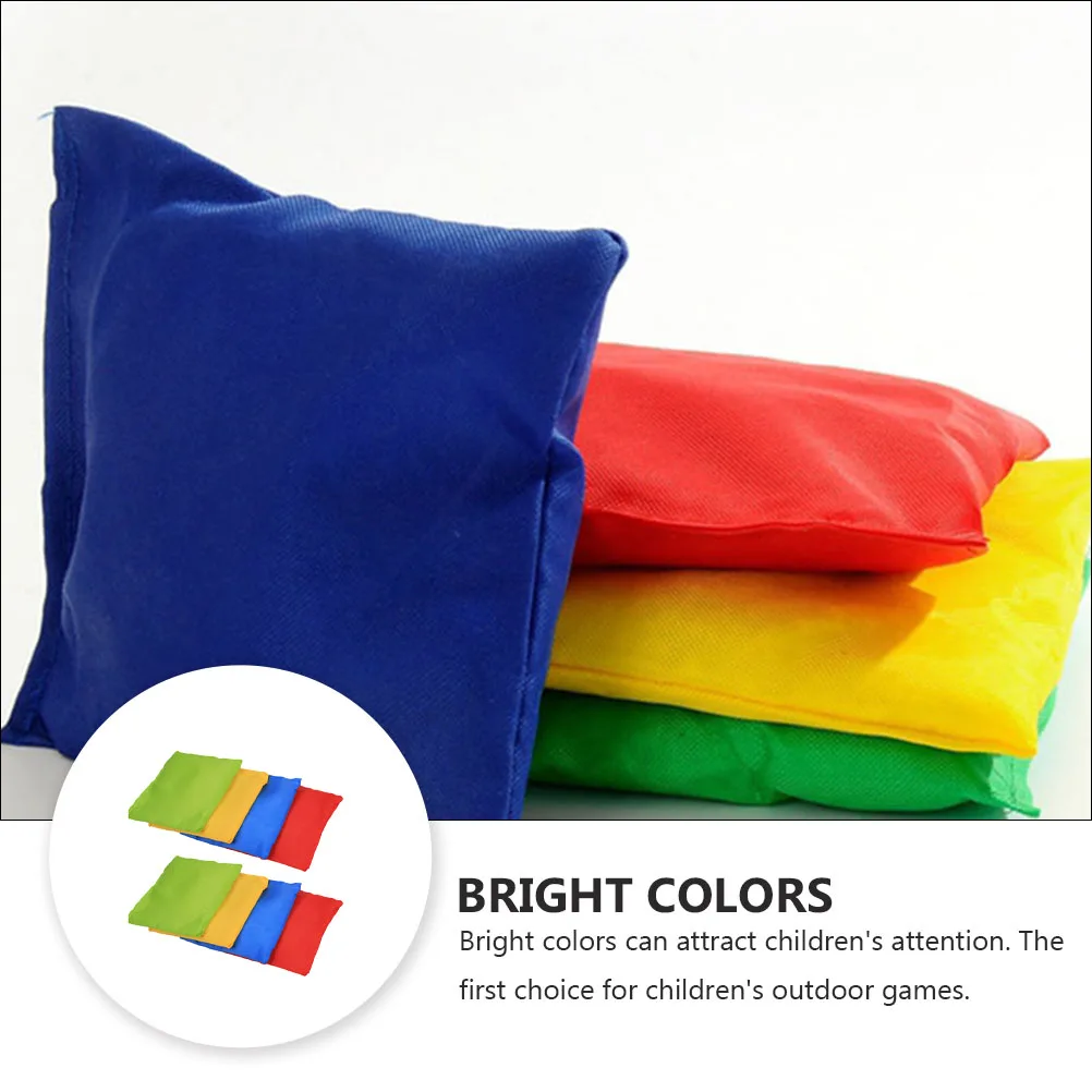 

8 Pcs Small Sandbag Kids Little Outdoor Toys for Particle Lovely Cloth Game Child Sandbags