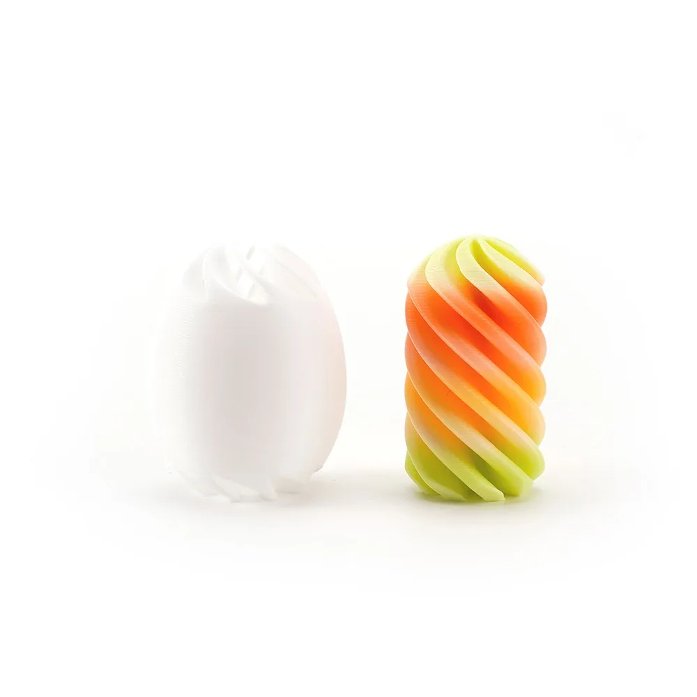 

3D Printing Rotational Egg Anti-Anxiety Puzzle Egg Activity Gear Model Plastic Colorful Easter Spiral Egg Party Games