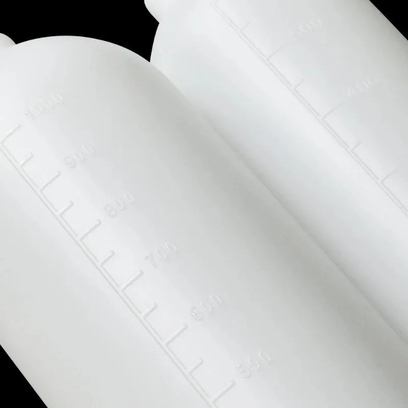 3Pcs Dental Chair Water Storage Bottle 600/1000ml Dental Turbines Plastic Water Bottle Replacement Accessory With/Without Lid