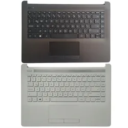 New Spanish/Latin Keyboard For 14-CM 14-CK 14-DG TPN-I131 240 G7 245 G7 BR/LA With Palmrest Upper Cover Case With Touchpad