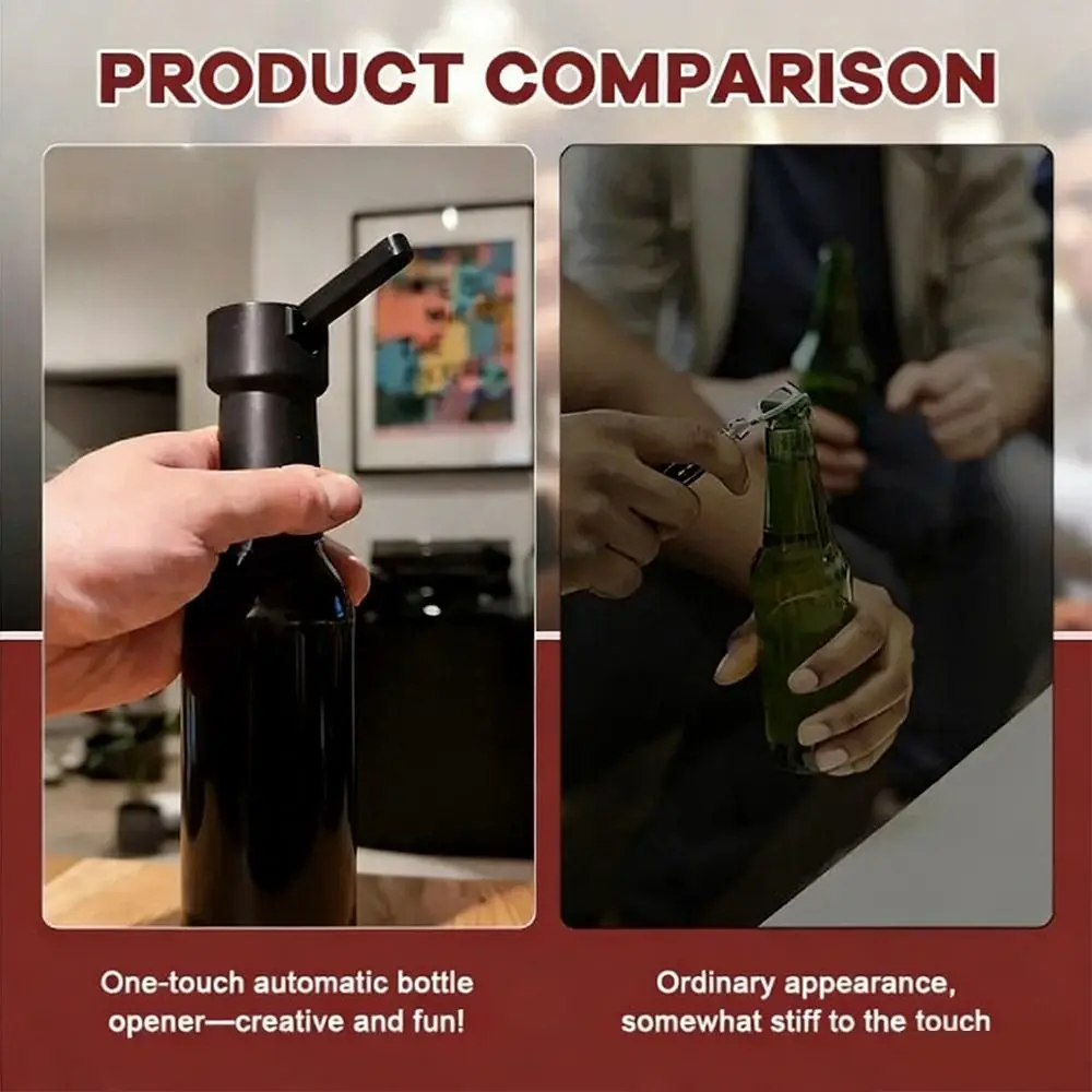 Multifunctional Lever Beer Bottle Opener Different Bottles Portable Bottle Opener Practical Function Beer Can Opener Home Use