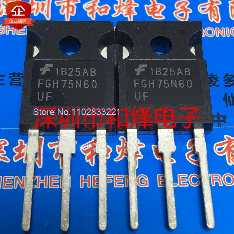 

FGH75N60UF TO-247 800V 75A