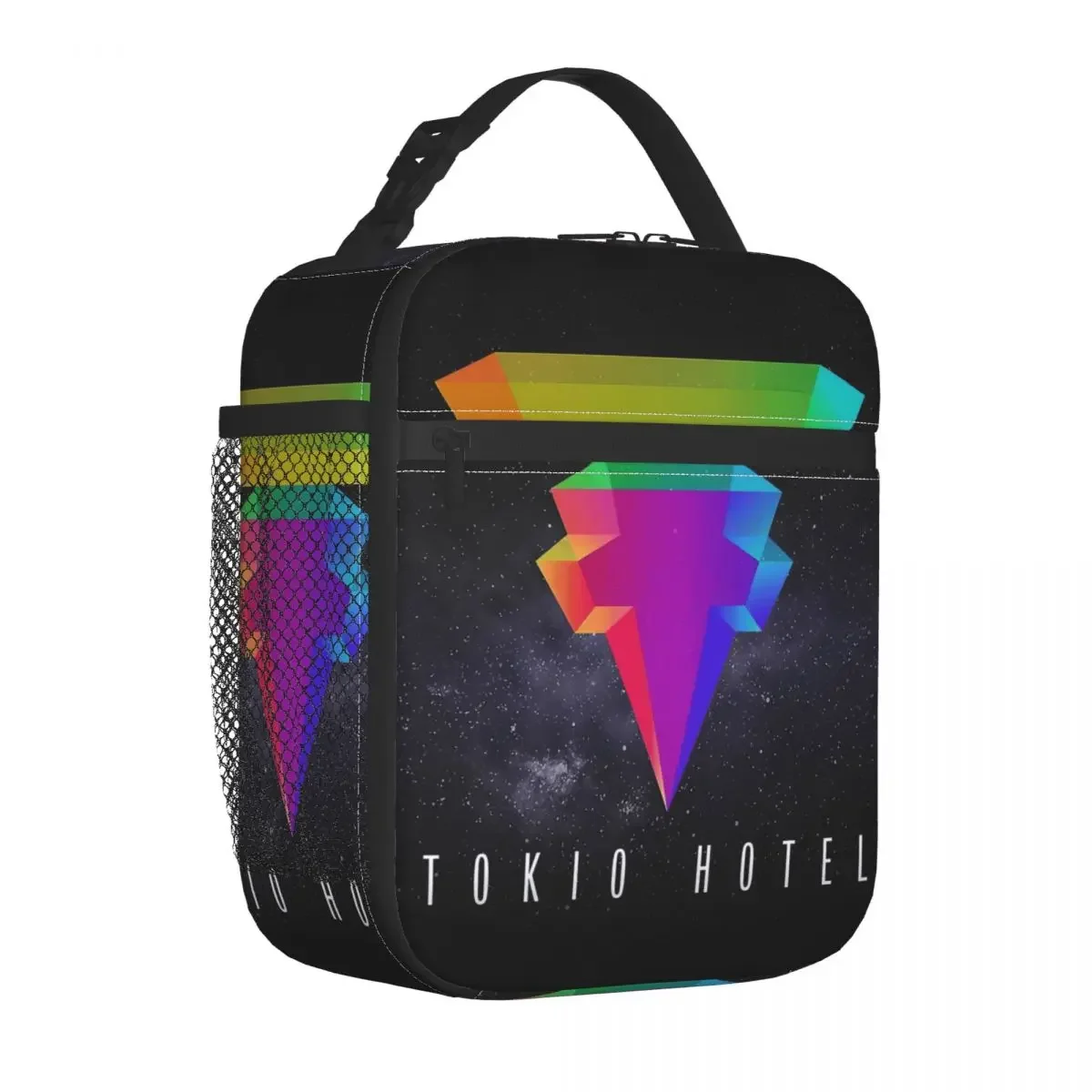 Tokio-Hotel-Logo Insulated Lunch Bag Portable Lunch Container Cooler Bag Lunch Box Tote School Outdoor Men Women