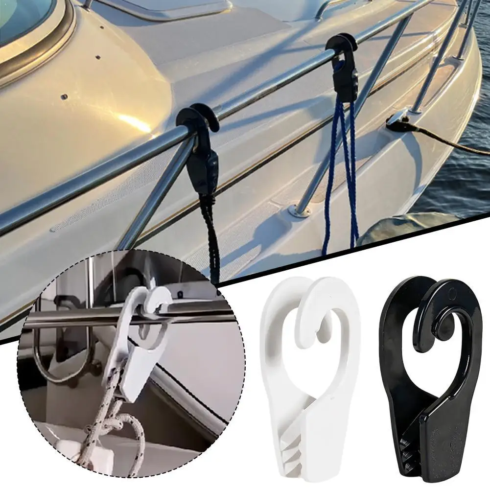 

Оригинальный одинарный крюк-зажим для крепления на борт, противоударный, быстрорегулируемый, для кабелей и тросов, аксессуар для лодок