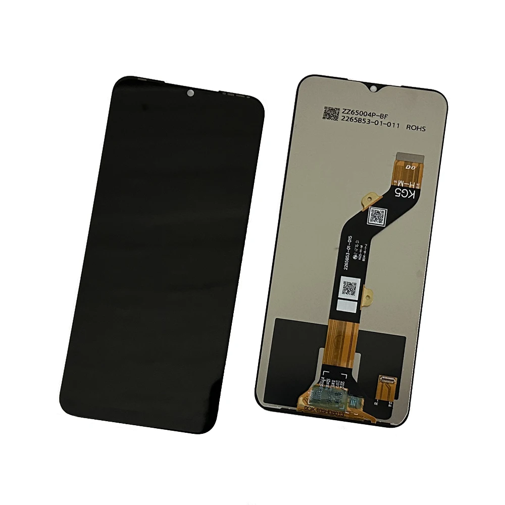 Montagem do digitador da tela sensível ao toque, LCD testado para Tecno POP 5 LTE BD4, 6.52 ", POP5 LTE BD4i BD4a, Peças de reposição LCD