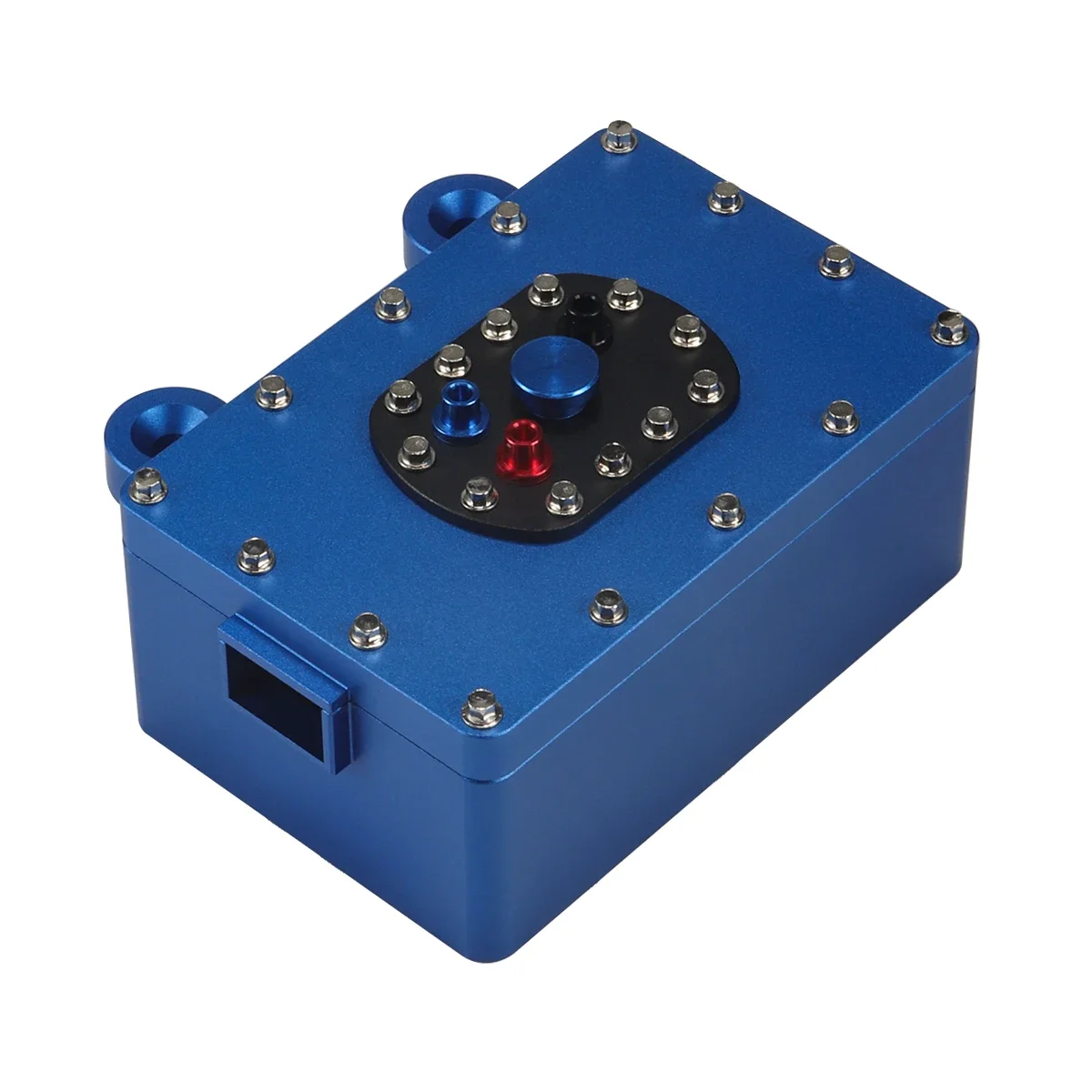 Aluminum Receiver Box 60*40*26mm Scale Fuel Tank for 1/10 RC Crawler Rigs SCX10 Capra RR10 VS4-10 Phoenix TRX4 TRX6 TF2 D90 CC01