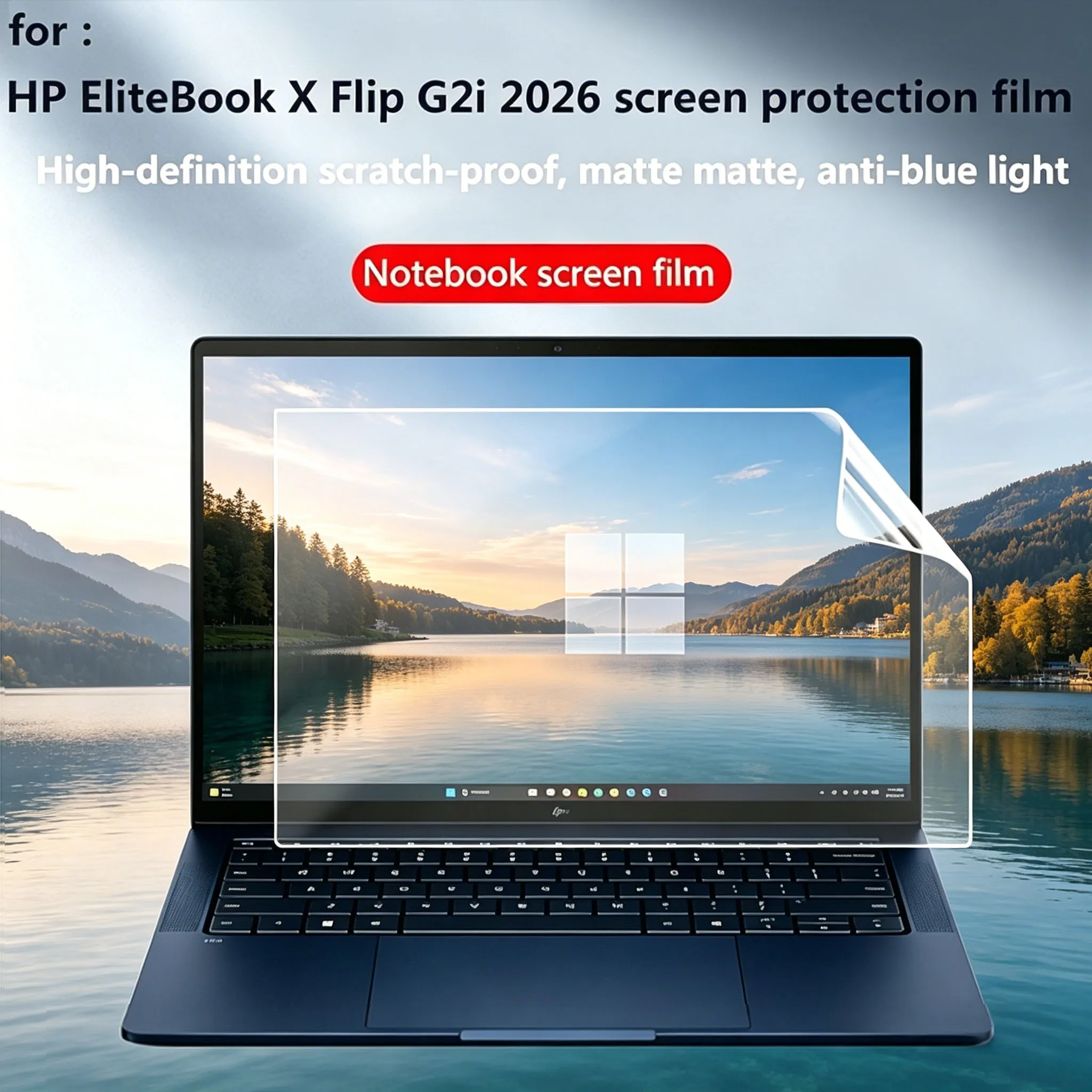 For HP EliteBook X Flip G2i 2026 Notebook Screen Protective Film 14-inch HD Matte Screen Protector Privacy Anti-Blue Light