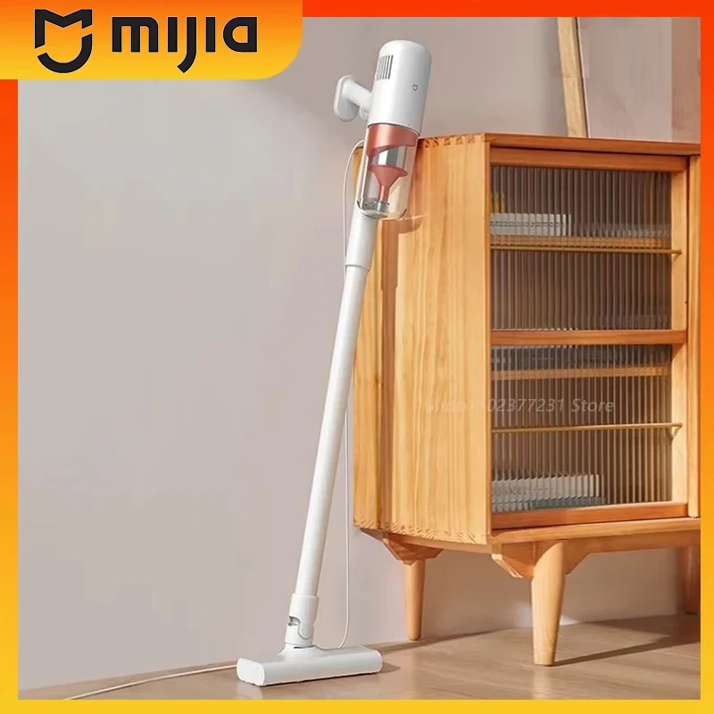 

NEW Mijia Wired Vacuum Cleaner 16kPa Strong Cyclone 5 Fold Suction Depth Filtering Handheld Sweep Cleaning Home