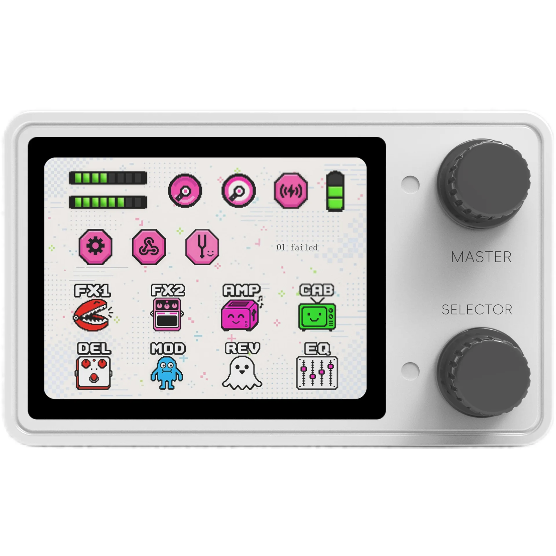 LIVTRA NANOCORE Mini Guitar Multi Effects Pedal Pocket Synthesizer IR NAM Import Portable Electric Guitar Effect Processor