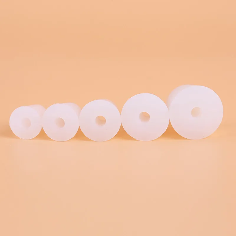 Home Brew Wine Stoppers Silicone Plug With 8Mm Hole For Airlock Valve Bubbler Fermentation Exhaust Valve Silicone Rubber Plug