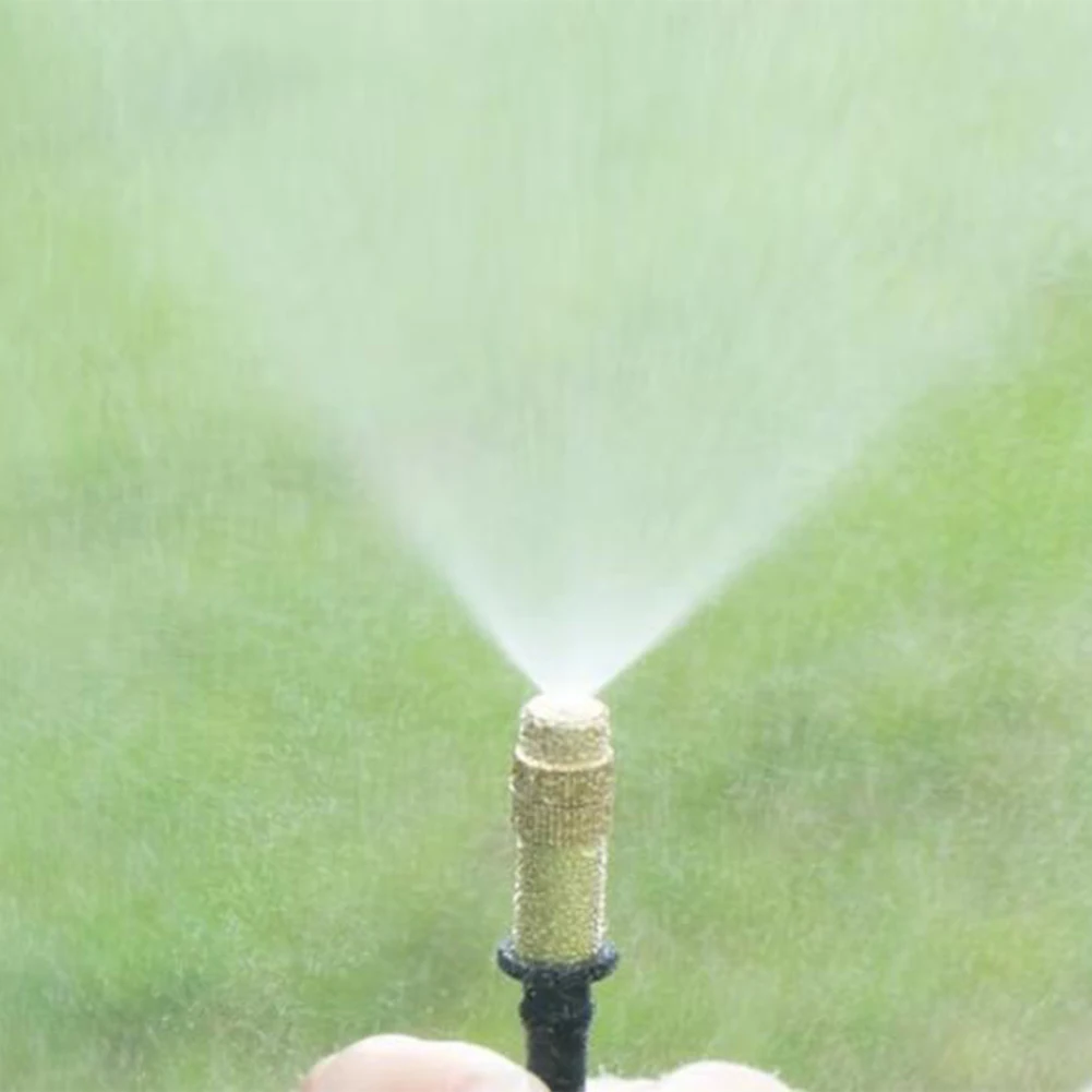 Uniform Coverage Copper Spray Head 4 7mm Barb Fitting Easy Installation Design Fine Mist Delivery For Irrigation Systems