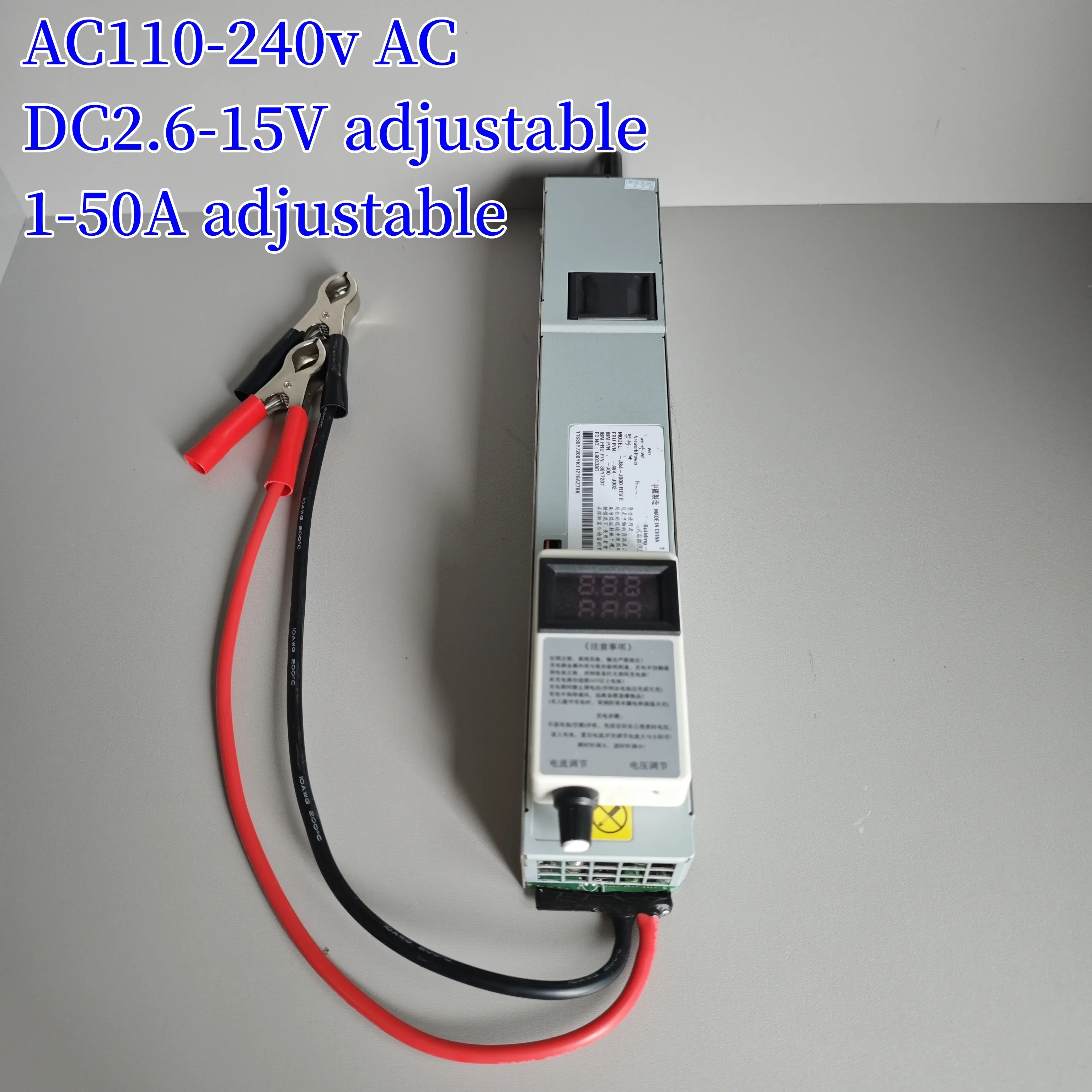 3-15V 3-50A 12V 50A  Adjustable Charger 14.6V  12.6v 50A 30A Lithium Polymer For Lithium Ion Battery Lead Acid Battery