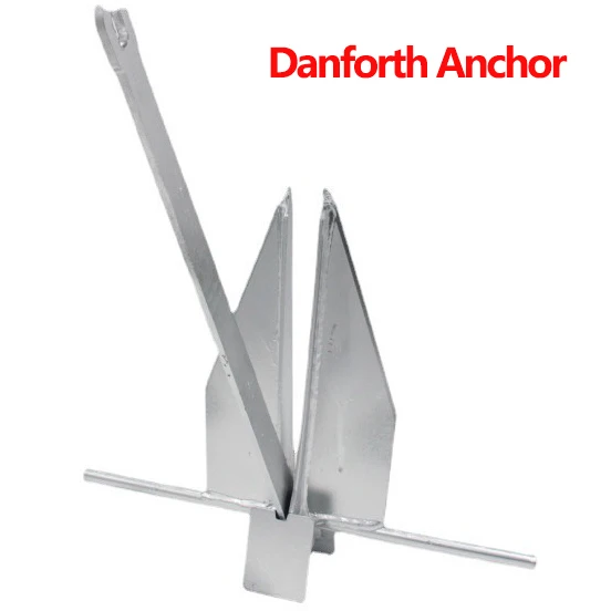 Multi-model Carbon Steel Danforth Anchor for Boat Yacht Lightweight, Excellent Grip & Easy Storage Danforth Fluke Anchor