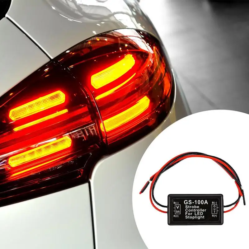 Rücklicht blink modul Blitzlicht regler 12-24V Rücklicht regler LED-Lichts teuerung für Auto-Rücklicht blinker