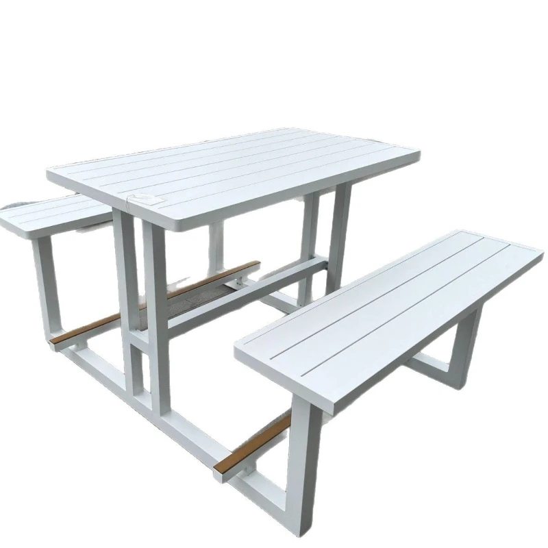 

Dirt-resistant multi-functional villa aluminum disassembly and assembly one-piece table, bar and chair are durable and high-end