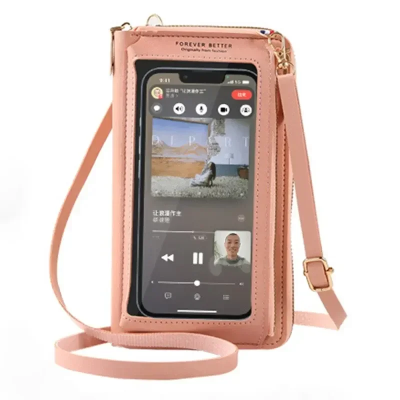 Touchscreen Handy tasche Anti-Diebstahl funktionelle transparente Minit asche weibliche feuchtigkeit beständige Frauen tasche