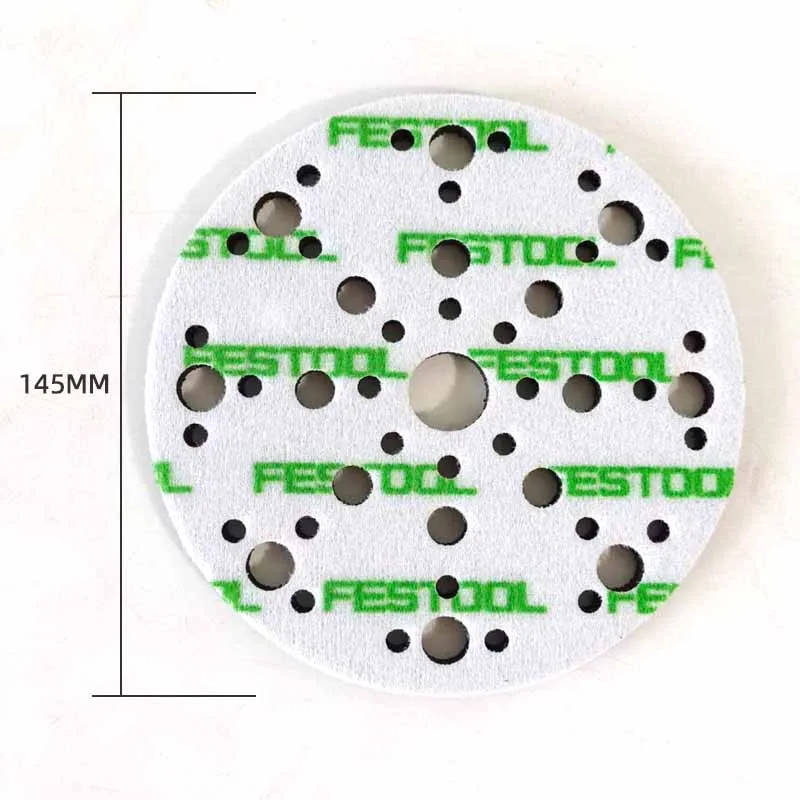 New Round Festool Porous Cushion 6 INCH 48 Hole Tray Protection Pad Thickened Sponge Pad 150MM  203348