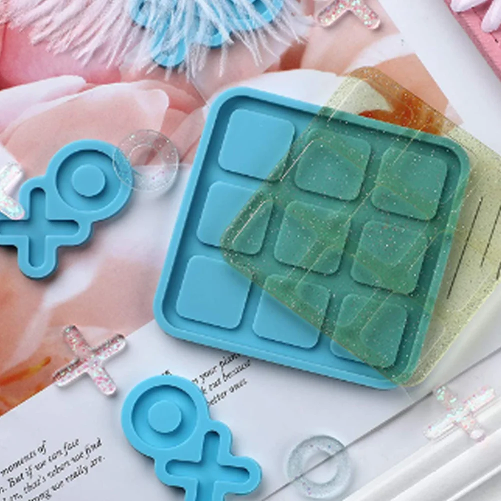 

3pcs Board Game Silicone Mold for Epoxy Resin Chess Pieces Making Table Game Accessories Reusable Craft Tool Jewelry