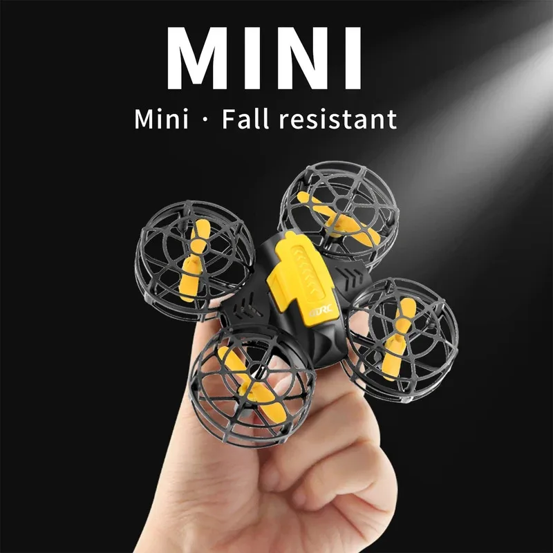 New V18 Mini Drone 3D Flip Headless Mode Drones Air Pressure Height Maintain RC Quadcopter Dron Children's Toy Gift