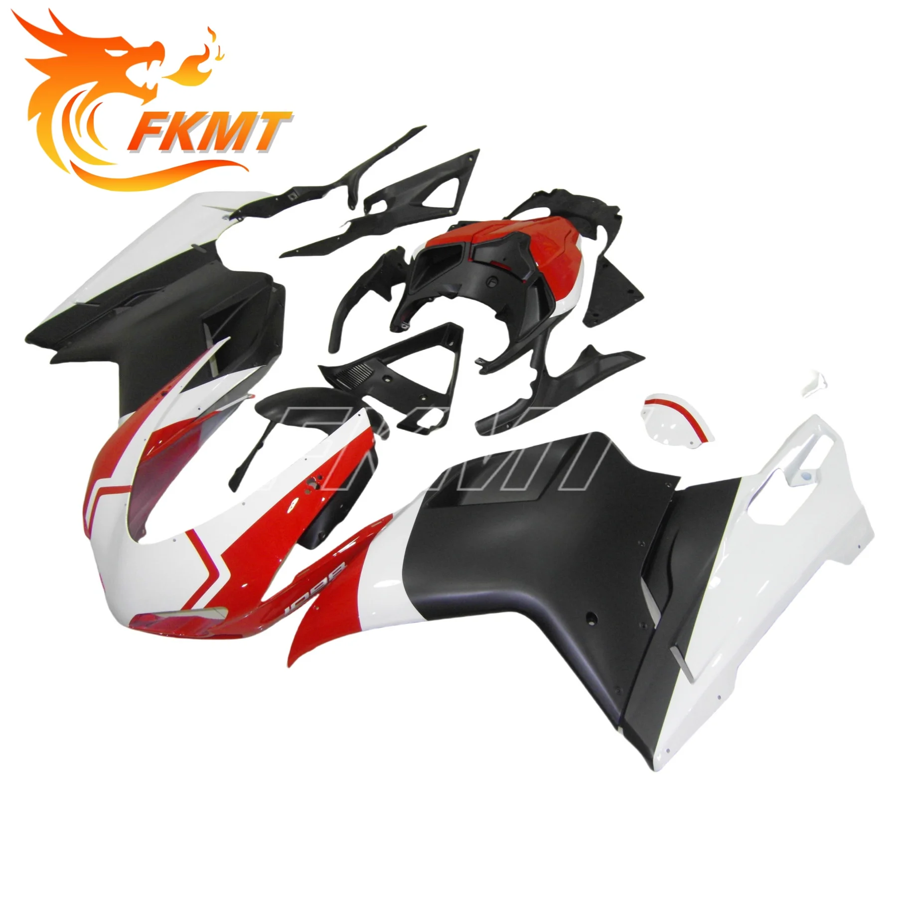 For Ducati 848 1098 1198 ABS 2008-2012 Motorcycle Fairing Kits Full Surround Fairing Conversion Kit Fairing Accessories