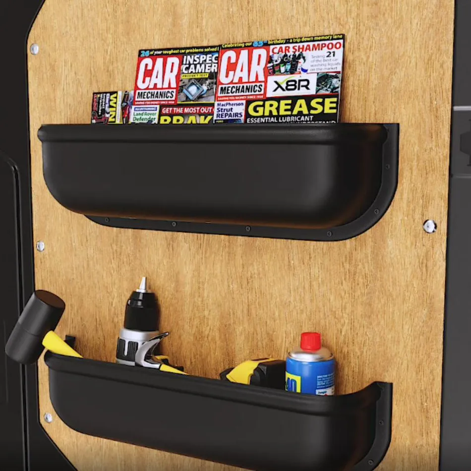 Générique Range-Porte pour Camping-Car - Boîte de Rangement Intérieur avec Poches pour Camping-Car,Accessoires Voiture Imperméables Porte-Bagages Grande Capacité pour Boissons et Outils