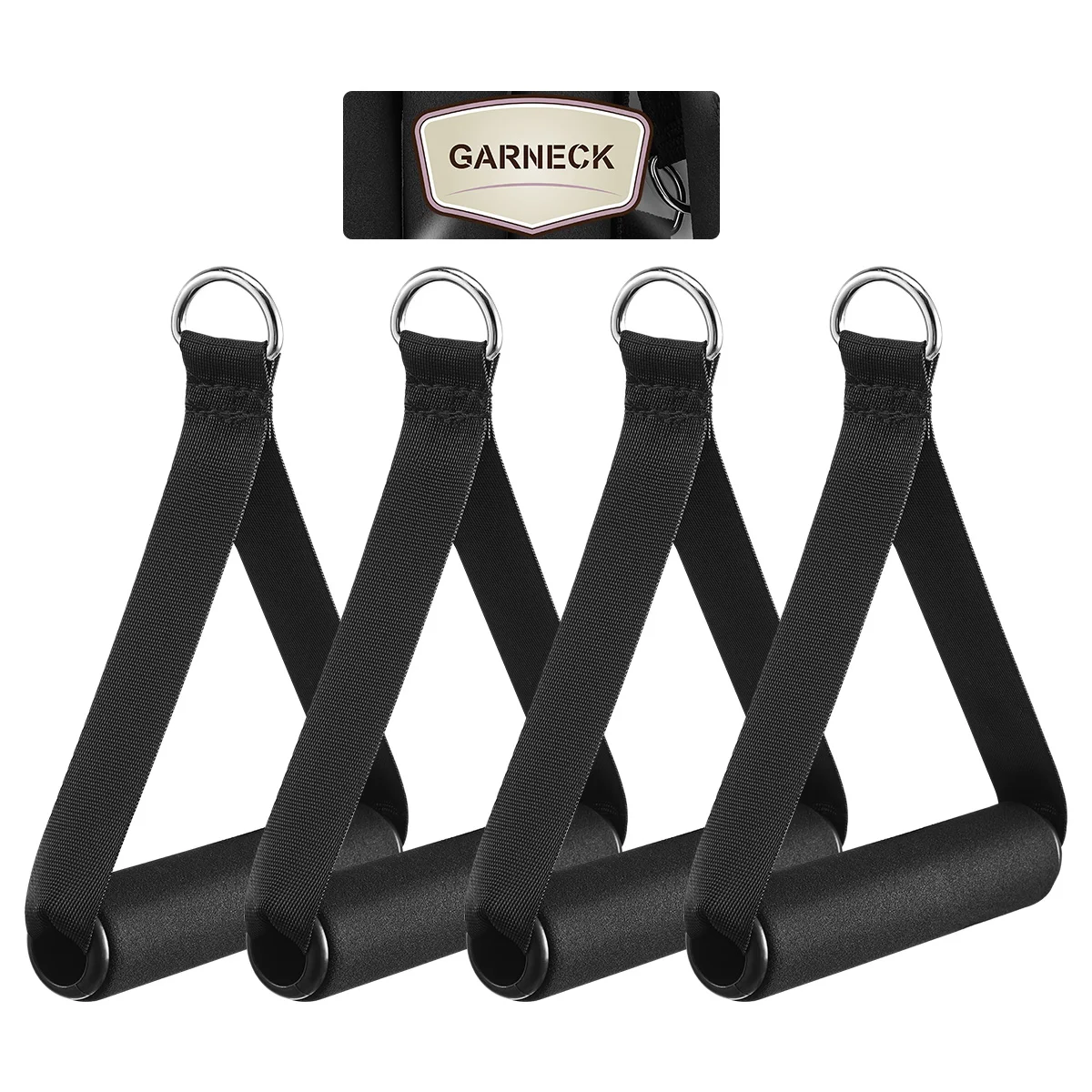 Handles Strength Training Exercise Pull Resistance Tube Puller to Stretch Single-Grip Fitness