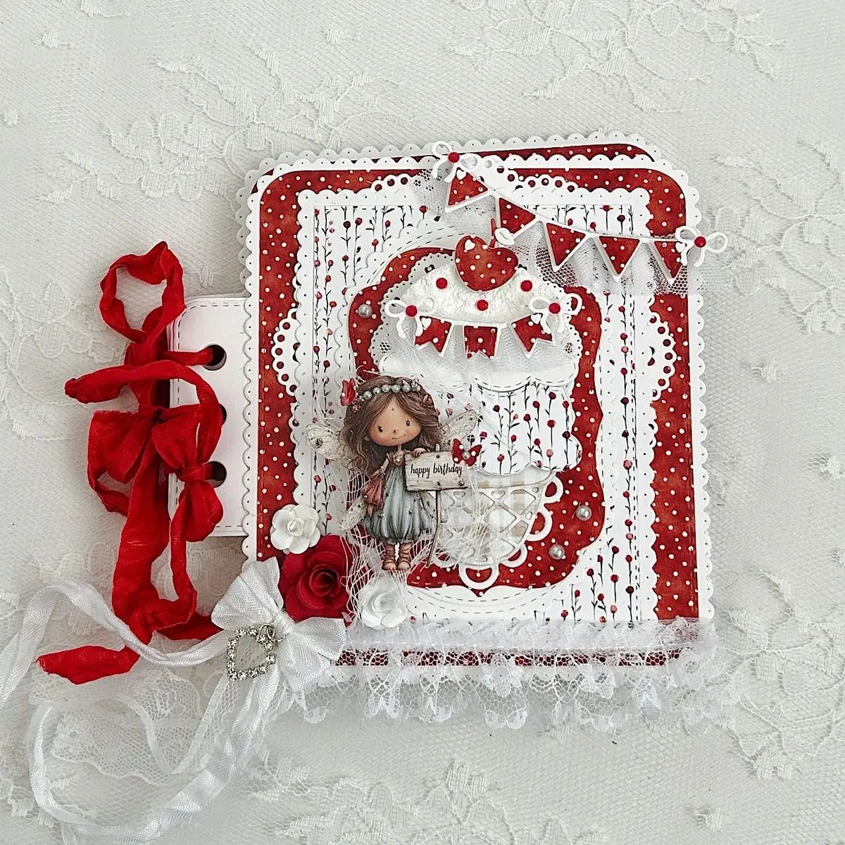 May 2026 New Creative Time Fairy Special Delivery Party Banner Metal Cutting Dies and Stamps for DIY Scrapbook Card Craft Molds