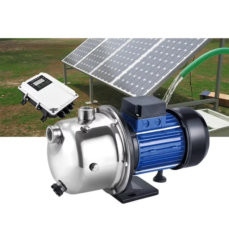 

DC96V 1HP Solar Power Water Surface Booster Pressure Pump With MPPT Controller