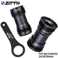 ZTTO T47 Bicycle Bottom Bracket And Install Tool 24 MTB Road Bike Crankset DUB 29 30mmThread 47 68 73mm Shell Spline Axis