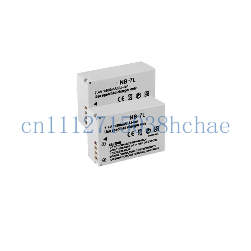 NB-7L NB 7L Battery For Canon PowerShot G10 G11 G12 SX30IS 1400mAh Camera Battery