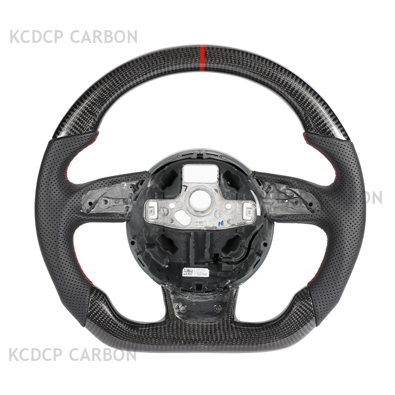 

Carbon Fiber Steering Wheel for Audi B8.5 S4 S5 RS5 RS6 Q5 Q7 A1 A3 A4 A5 A6 A7 Q3 S3 S6 S1 RS3 RS4 B8 C6 Steering Wheel Control