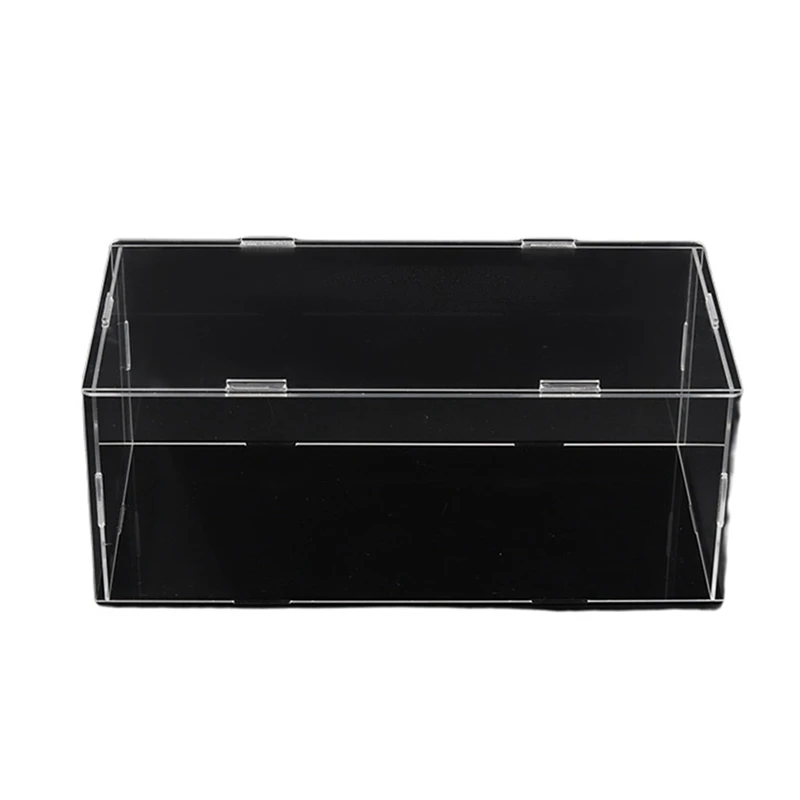1 Transparent Display Cabinet Suitable For Die-Cast Model Toy Car Dustproof Model Doll Storage Box
