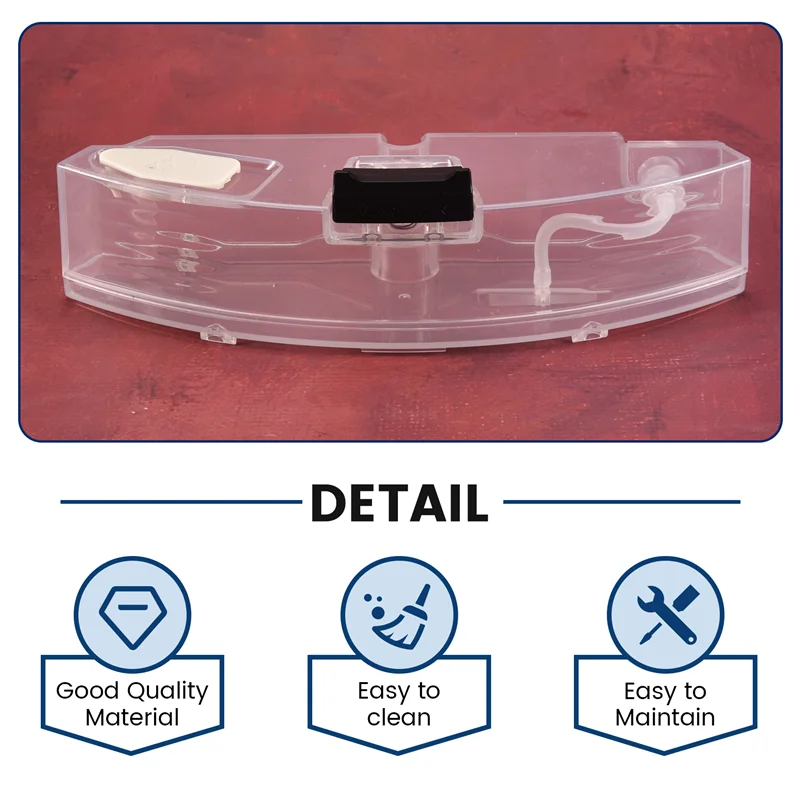 2025-Water Tank For Xiaomi Roborock S7 / S70 /S75 /T7S /T7 PLUS Robot Vacuum Cleaner Replacement Parts Accessories