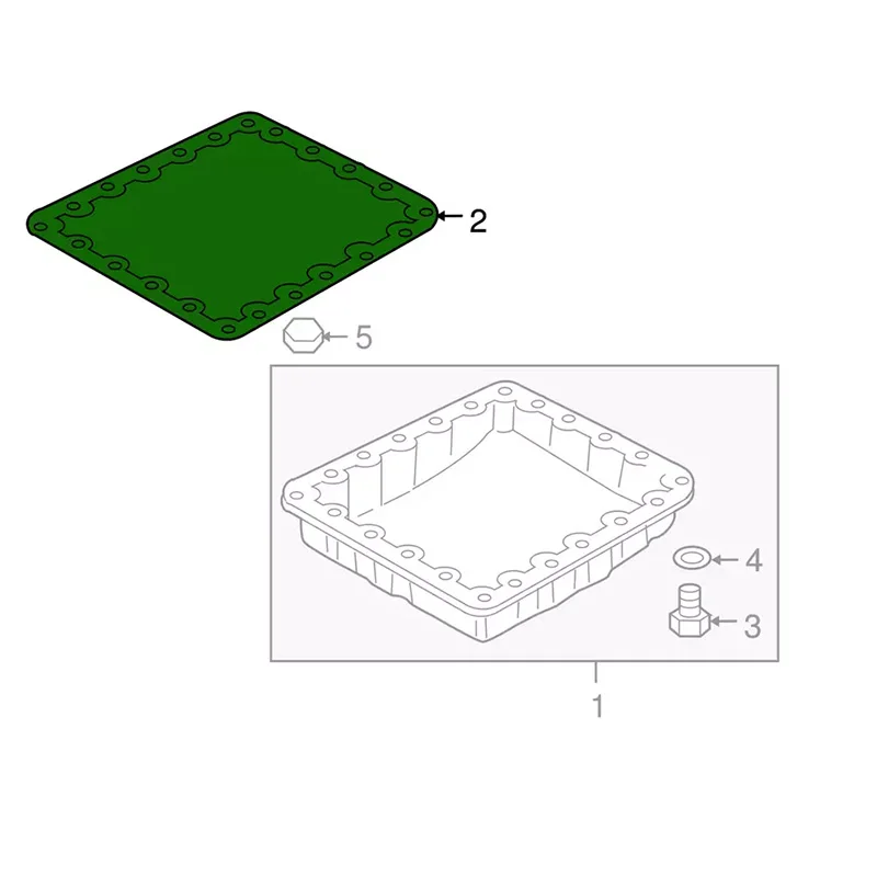 New Genuine Transmission Gasket Oil Pan 31397-1XJ0A For Nissan 370Z Armada NV Infiniti EX35 G25 M37 Q50 QX70 2008-2019