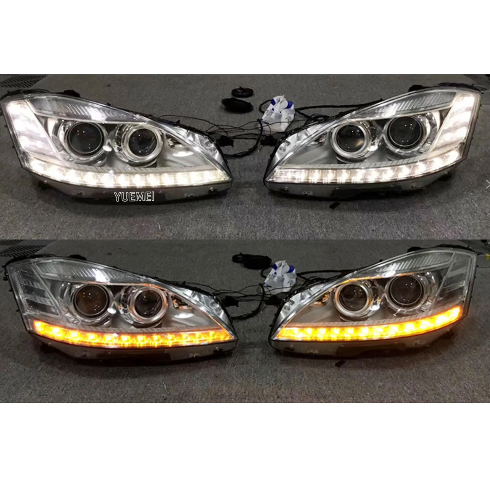 Suitable for Mercedes Benz S-Class W221 Hot Selling  High-quality LED Headlights Upgrade